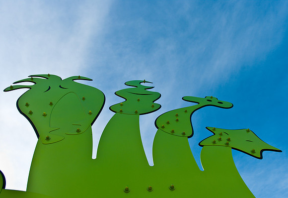 "Behind the Puppetree"
